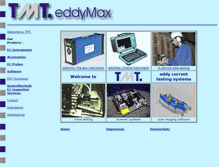Tablet Screenshot of eddymax.com